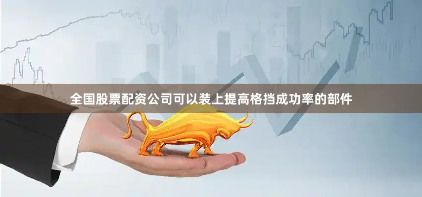 全国股票配资公司可以装上提高格挡成功率的部件